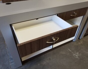 IRE, Inc. standard drawer construction. Nice and bright so you find what you need faster.