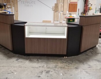 Our Modular Sales Counters are able to be configured to fit any application.